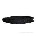 Ceinture tactique noire 500d masque légère